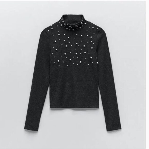 WOMEN'S SOFT FEEL PEARL SWEATSHIRT NWT - Picture 1 of 5